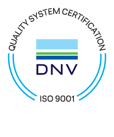 DNV ISO 9001 Quality System Certification badge